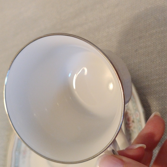 NEW Noritake Ivory China Rothschild Vintage collection 4 peace tee set - Picture 10 of 11